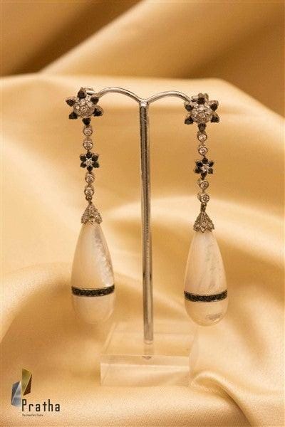 Pearl Drop Danglers
