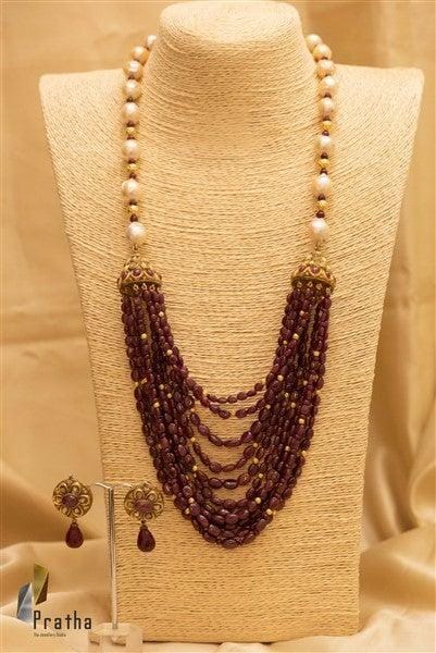 Jhumka Neck piece