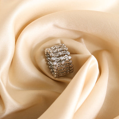 Adjustable Rose Gold Ring Kada