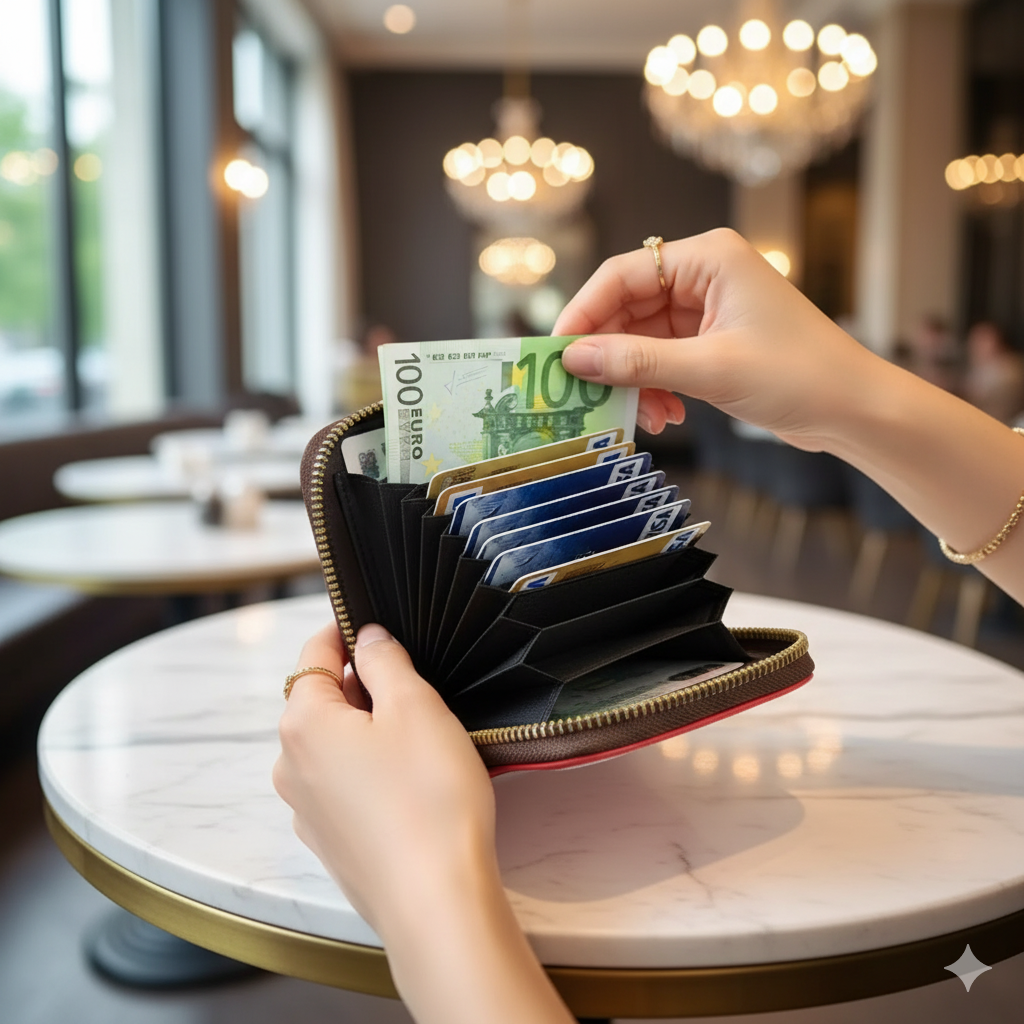 VEMILIO Cute (Pack of 2) Avocado Shape Mini Wallet for Girls & Women | Stylish Card Holder Holder with Zip & 11 Compartments | Trendy Compact and Small Coin Purse for Gift -(Green & Brown)