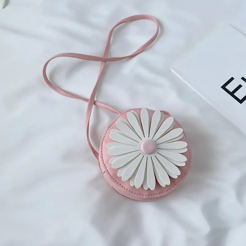 Children's Coin Purse Flower Shoulder Bag